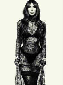 Kim Kardashian On Vouge Italy Cover 