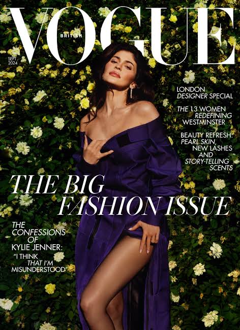 Kylie Jenner's British Vogue Cover ( Souce: Vogue)